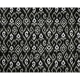 thumbnail image 4 of oneOone Polyester Lycra Fabric Ogee & Paisley Ikat Print Fabric BTY 56 Inch Wide, 4 of 4