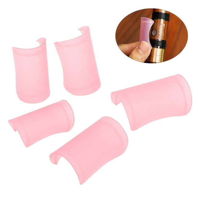 Protector de Membrana de Flauta, Material ABS de Membrana 5pcs Hermoso Generoso Con UNA Opción De Cuatro Colores Para Flauta China Tradicional
