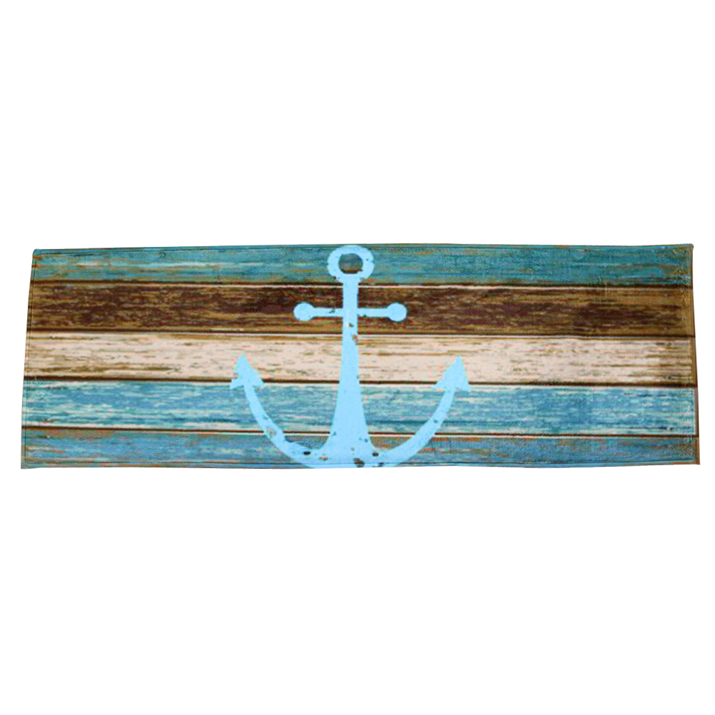 Nautical Anchor Floor Mat Nonslip Rugs Carpets Entrance Doormat
