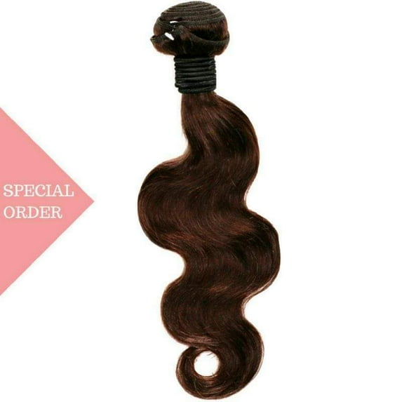 Brazilian Chocolate Brown Body Wave Hair Extensions