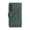 thumbnail image 3 of for Samsung Galaxy A55 5G Wallet Phone Case with 9 Card Holder Zipper Pocket, Magnetic Closure Premium Folio PU Leather Flip Case with Wrist Strap for Samsung Galaxy A55 5G,Green, 3 of 16