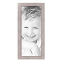 thumbnail image 2 of ArtToFrames 8" x 19" Gray Oak Picture Frame, 8x19 inch Brown MDF Poster Frame (WOM-4300),  Pack, 2 of 8