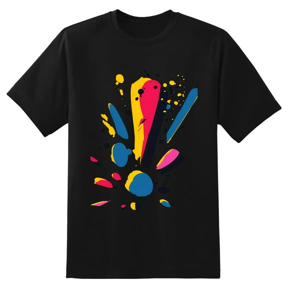 Men's Graphic TeePainting (33) Letter Print T-Shirts Round Neck Short Sleeves Sizes XS-5XL Summer Daily Casual Tops