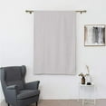 thumbnail image 3 of Namzi Blackout Tie Up Curtain Thermal Insulated Window Adjustable Balloon Curtain Shade for Small Window Rod Pocket (46" x 63", Grey White), 3 of 5