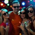 thumbnail image 2 of LED Party Glasses and LED Finger Lights, 6 Pack LED Glasses 60 Pieces LED Finger Lights Party Favors Flashing Glasses LED Light up Luminous Neon Glasses, 2 of 8