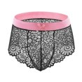 thumbnail image 3 of WILLBEST Pantalones Cortos para Hombre, Sexys, de Encaje, con Lazo, para Pijama Femenino., 3 of 3