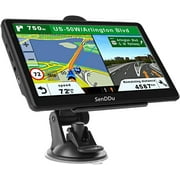 Sistema de navegación GPS para automóviles y camiones de 7 pulgadas 256 MB  + 8 GB Navegador 77 Canadá + México + EE. UU.