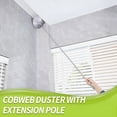 thumbnail image 2 of ACDANC Cobweb Duster with Extension Pole,Spider Web Brush&Ceiling Cleaning Kit,Microfiber Feather Duster Cleaner with Washable Head for Ceiling Fan,Furniture,Home, 2 of 17