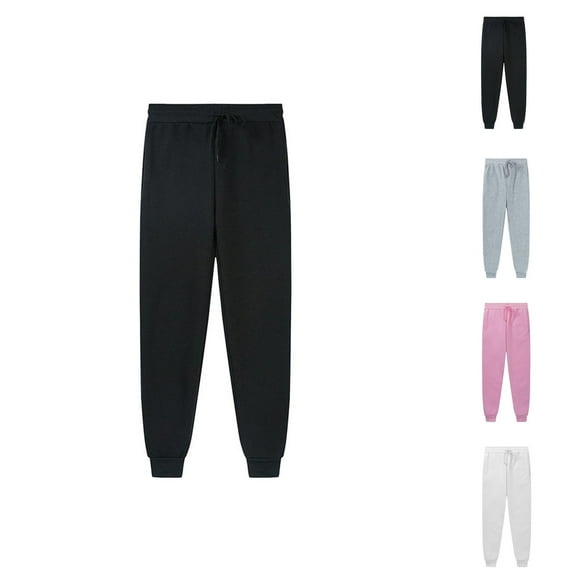 Girls Sweatpants Girls Pants for Winter Girls Pants Comfortable Long Sports Elastic Trousers Stylish Autumn Winter Children's Bottoms for Active Play