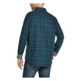 thumbnail image 2 of Weatherproof Mens Cotton Plaid Button-Down Shirt, 2 of 4