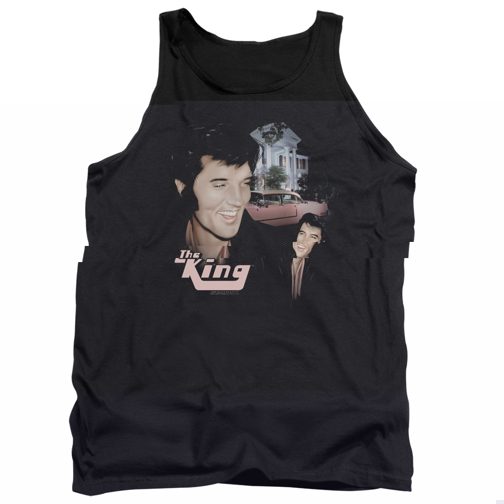 Elvis Presley Home Sweet Home Tank Top T-Shirt Black