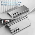 thumbnail image 6 of Allytech for Samsung Galaxy Z Fold7, Z Fold7 Cover with Pen, Build-in Screen Protector Hinge Protection Shockproof Rugged Phone Case for Galaxy Z Fold 7 - Silver, 6 of 7