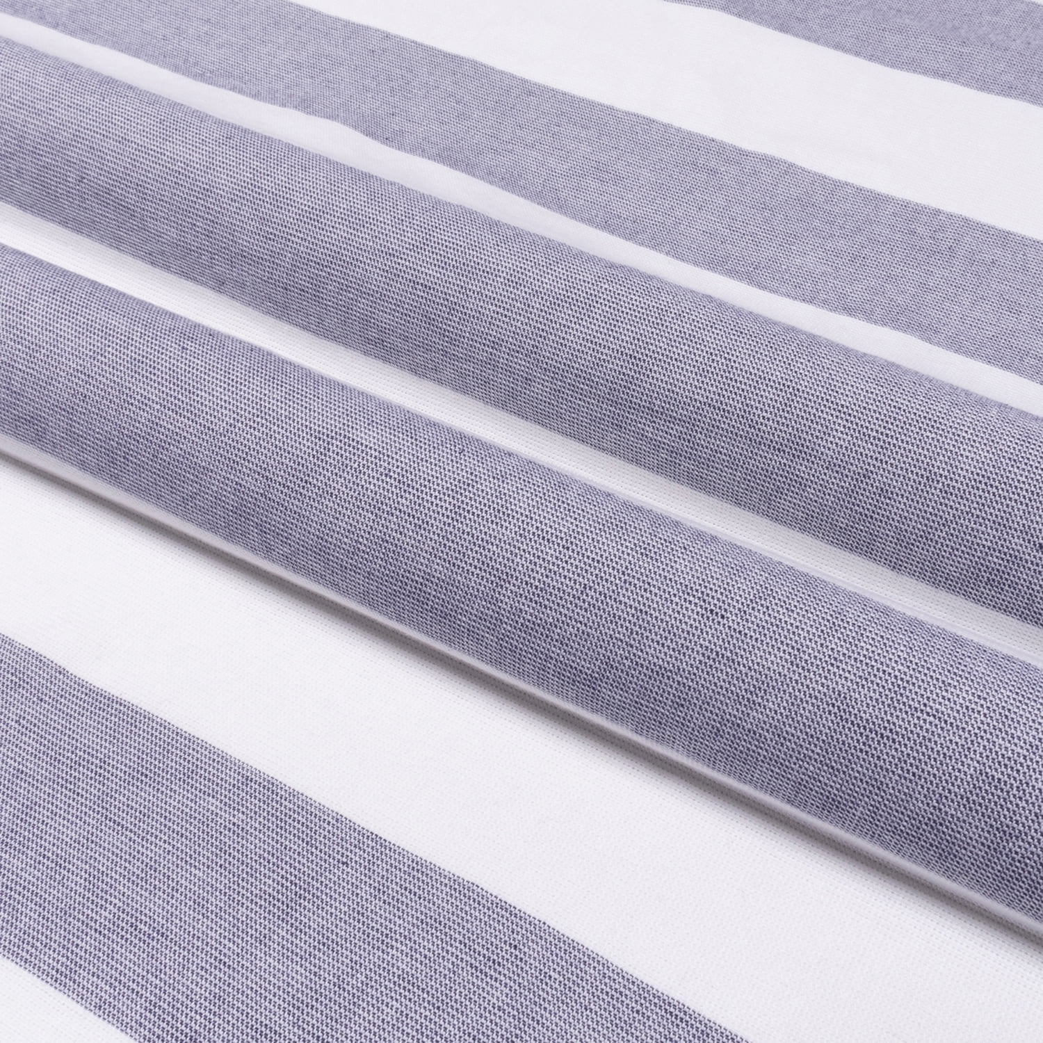 Superior Summery Stripe Fouta Cotton Beach Towel with Fringe, 35" x 68"