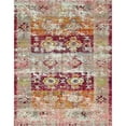 thumbnail image 1 of Unique Loom Monterey Tribal Design Area Rug 8' x 10' Rectangle Pink/Beige, 1 of 1