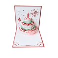 thumbnail image 5 of Tarjeta de felicitación estéreo con música de cumpleaños, tarjeta de felicitación con sonido, tarjeta de felicitación con grabación, tallado en papel 3d, tarjeta pequeña creativa para niñas, 5 of 5