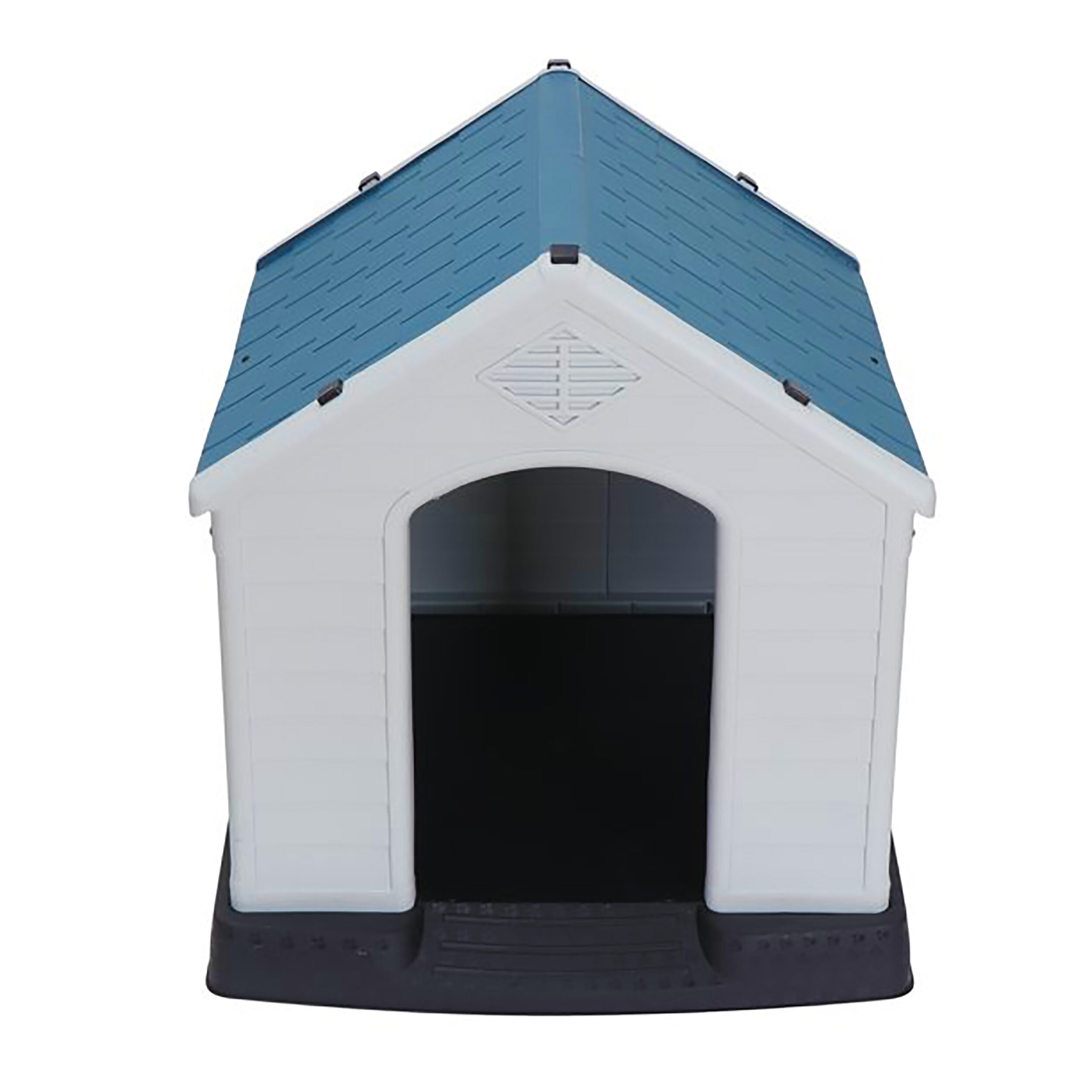 ZENSTYLE Dog House Comfortable Cool Shelter Plastic Design For Small to Medium Sized Indoor Outdoor Water Resistant