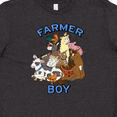 thumbnail image 4 of Inktastic Farmer Boy with Happy Farm Animals Youth T-Shirt, 4 of 5