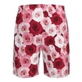 thumbnail image 6 of Naloa Rose Men's Beach Shorts, Surfing shorts, Swim trunks, Quick Dry Swim Trunks for Surfing Beach Fun - Small, 6 of 9