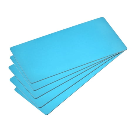 

Uxcell 100x50x0.5mm Painted Aluminum Blank Metal Card Light Blue 15 Pack