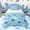 Blue Dinosaur, variant on Erosebridal Dreamy Dragon Twin Comforter Sets for Kids, Purple Galaxy Bedding Set, Black Reversible, 1 Comforter and 1 Pillowcase