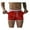 Red, variant on ZVNAΖH Mens Swim Shorts, Men's Swimwear Swimsuits Solid Basic Swim Sport Trunks Board Shorts with Pockets