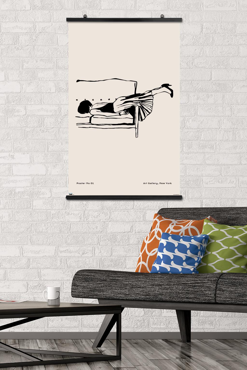Rough Day No 01 Wall Poster, 22.375" x 34"