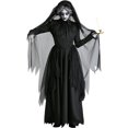 thumbnail image 2 of Disfraces de Halloween 2024 S-XXL disfraz de bruja fantasma para juego de rol disfraz de novia vampiro zombi muerte disfraz de mujer disfraz de Halloween, 2 of 4