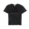thumbnail image 1 of Sun & Shadow Womens World Tour '76 Graphic T-Shirt black XXS, 1 of 2