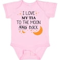 thumbnail image 3 of Inktastic I Love My Tia to the Moon and Back Boys or Girls Baby Bodysuit, 3 of 5