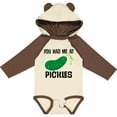 thumbnail image 3 of Inktastic You Had Me at Pickles Boys or Girls Long Sleeve Baby Bodysuit, 3 of 5