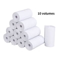 thumbnail image 1 of Rollo de etiquetas de impresión de papel térmico de recibos de 10 rollos para impresora fotográfica POS móvil Papelería de oficina Scienceny EL000110-00B, 1 of 2