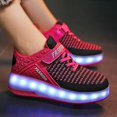 thumbnail image 6 of Roller Skate Shoes LED Light Up Sneaker with Wheels Roller Shoes USB Rechargeable Shoes Kids Gifts, 6 of 6