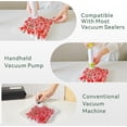 thumbnail image 5 of Reusable Vacuum Sealer Bags for Food 30Pcs (S/M/L), BPA-Free Sous Vide Microwave Heating, Cooking and Freezer Storage, Compatible with Most Handheld Sealers Machines, 5 of 5