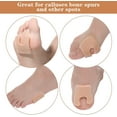 thumbnail image 4 of 48 Pieces U-Shaped Felt Callus Pads Metatarsal Foot Pads for Pain Relief Protect Calluses from Rubbing on Shoes Forefoot and Support Self-Adhesive Foam Foot Cushion Pad for Men and Women, 4 of 7