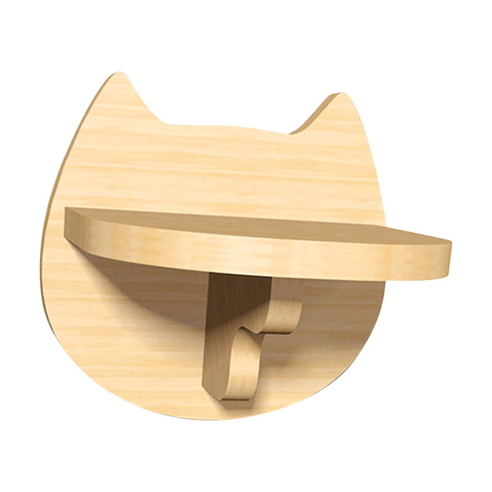 Bvdfgk Cat Climbing Shelf Cat Furniture Wall Mounted Wooden Perches Cat Shelves Durable