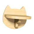 thumbnail image 2 of Estante de escalada para gatos, muebles para gatos, perchas de madera montadas en la pared, estantes para gatos, estante duradero para gatos para, 2 of 8