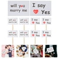thumbnail image 3 of 10 Pairs of Wedding Engagement Photo Props Wedding Party Props Wedding Photo Props, 3 of 8
