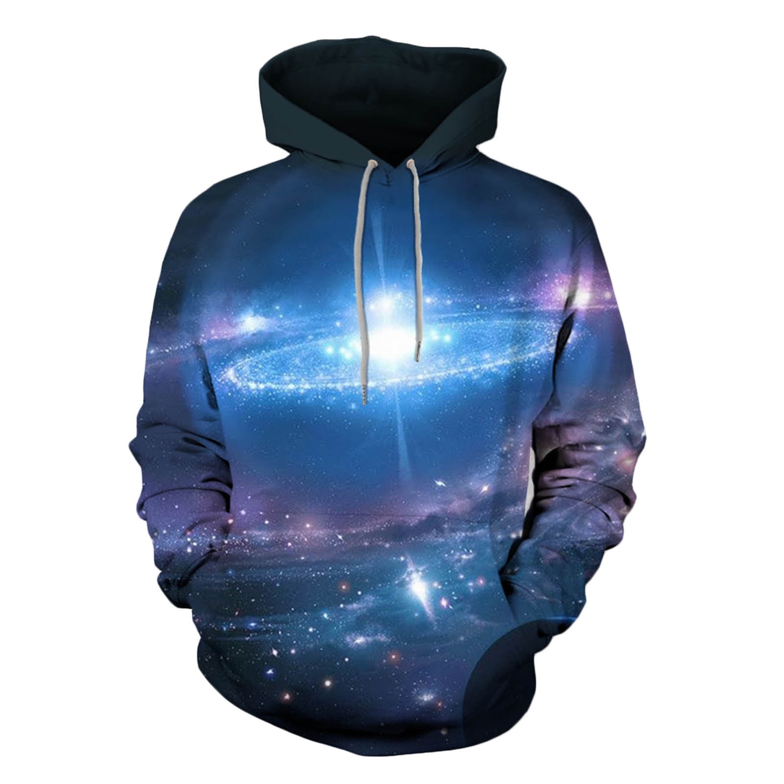 Mens Hooded Sweatshirts with Pockets Men Fashion Casual 3D Digital Printing  Sports Pullover Long Sleeve Round Neck Blouse Sweater Mens Athletic Hoodies  - Walmart.com