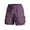 Purple, variant on ZQUUVOU Men's Cargo Shorts Solid Color Portable Zipper Pockets Drawstring Elastic Waist Pant Olive Green
