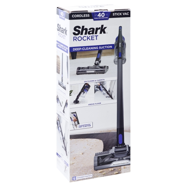 Shark Rocket IX141 Bagless Cordless Pet Handheld/Stick Vacuum Blue