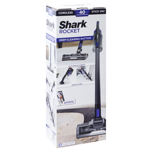 Shark Rocket IX141 Bagless Cordless Pet Handheld/Stick Vacuum Blue