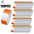 thumbnail image 4 of GXFCAI 100pcs Paper Wristband Ripstop Sticky Print Pattern Logo Bracelet Party Event Wristband Waterproof Admission Identification VIP, 4 of 7