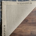 thumbnail image 3 of SAFAVIEH Restoration Vintage Dalton Floral Wool Area Rug, Ivory/Blue, 6' x 6' Round, 3 of 6