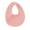 E148-Watermelon Red, variant on hengsof Baby boy's Everyday Bib, Stylish Lace Trim Solid Color Soft Cotton Gauze Comfortable Bib, Suitable for Infants