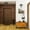 Beige28, variant on YaoZQ 1-Pack, Decorative Wall Hooks With Shelf. A Wooden House Key Holder For Wall. A Rustic Farmhouse Entryway Organizer & Hanging Shelf For Keys, Leashes & Mail.