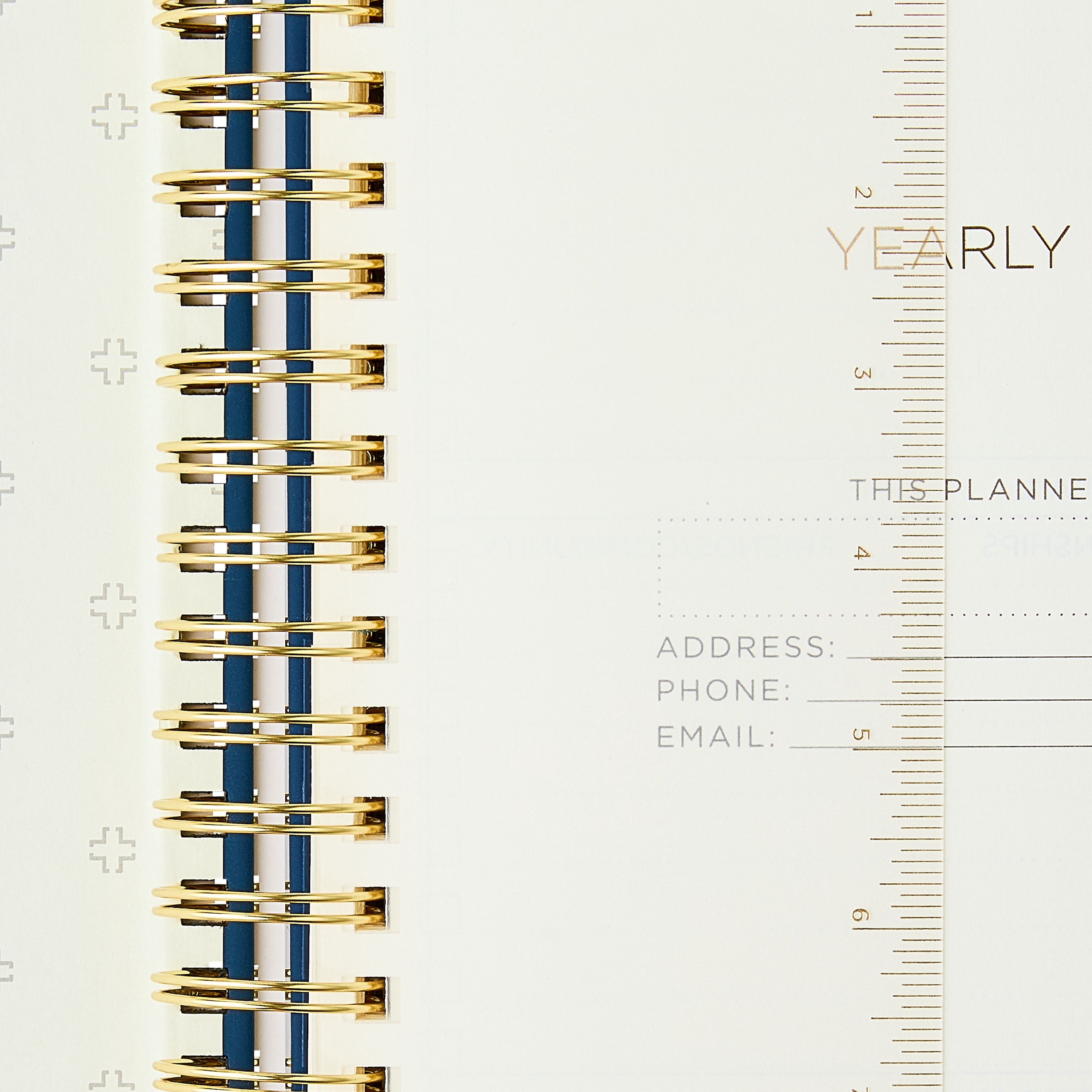 Pen+Gear 12-Month Undated Weekly Simulated Suede Planner, 9" x 11", Washed Indigo