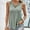 Green, variant on LADIGASU Women's Solid Color V-Neck Sleeveless Casual Blouses Tank