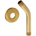 thumbnail image 2 of Plumb Shop Div Brasscraft 342774 Master Plumber Polished Brass Shower R Arm & Flange, 2 of 2