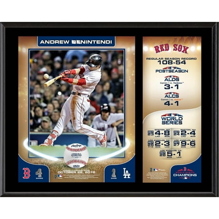 - Andrew Benintendi Boston Red Sox 2018 MLB World Series Champions 12