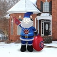 thumbnail image 4 of Chicago Cubs 7' Inflatable Santa, 4 of 5